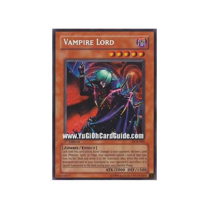 Vampire Lord (Secret Rare)