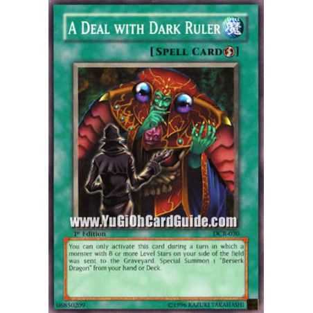 A Deal with Dark Ruler (Common)