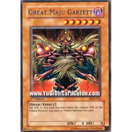 Great Manju Garzett (Rare)