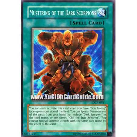Mustering of the Dark Scorpions (Common)