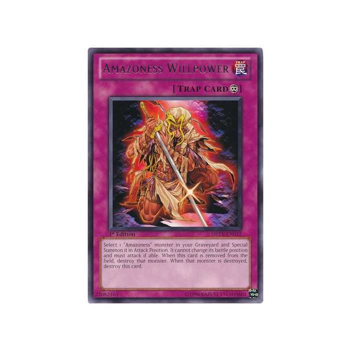 Amazoness Willpower (Rare)