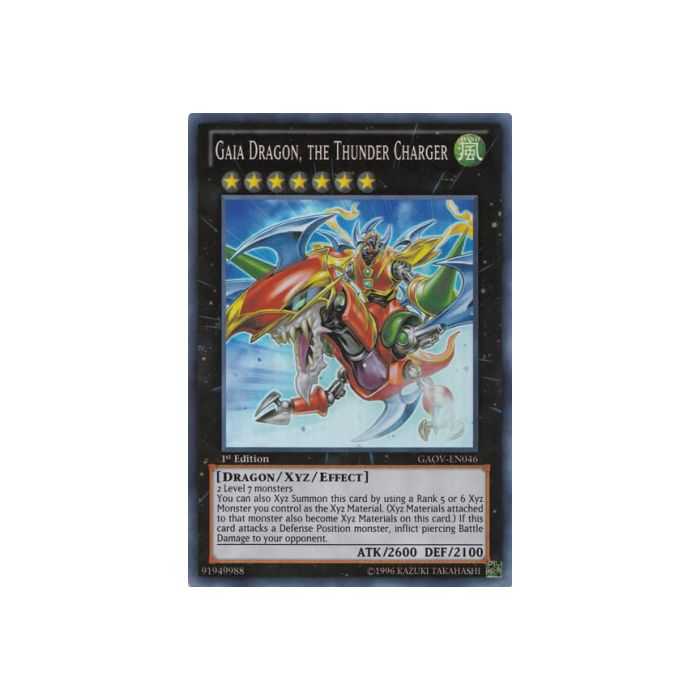 Gaia Dragon, the Thunder Charger (Super Rare)