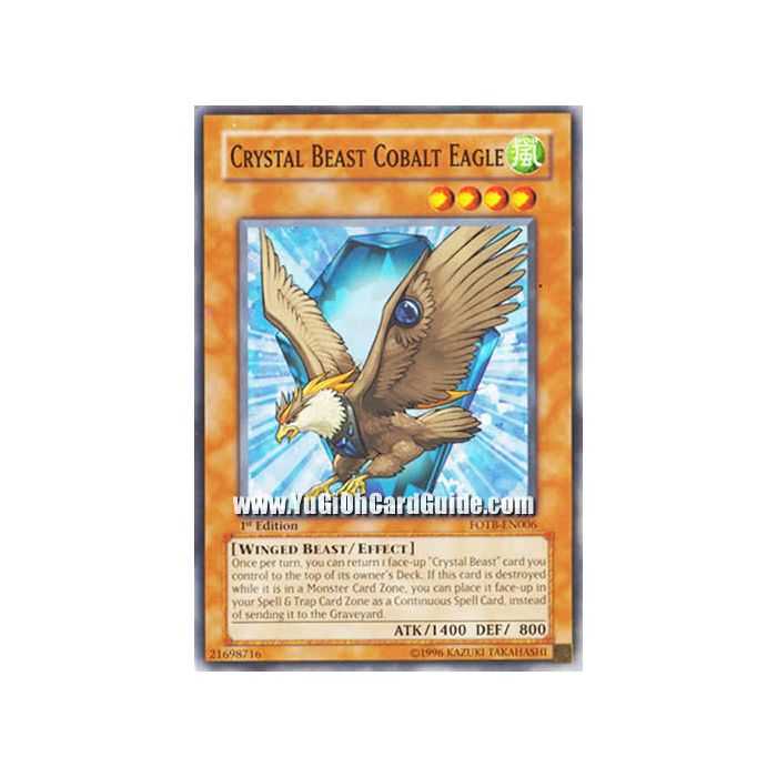 Crystal Beast Cobalt Eagle (Common)