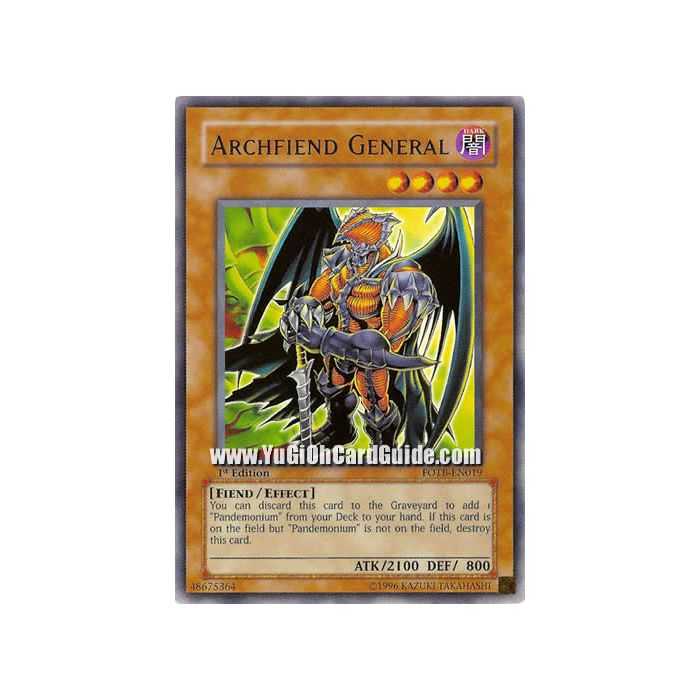 Archfiend General (Rare)