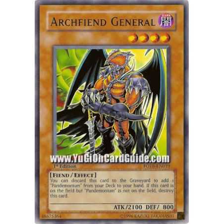 Archfiend General (Rare)