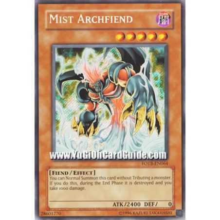 Mist Archfiend (Secret Rare)