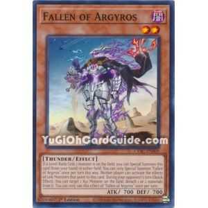 Fallen of Argyros (Super Rare)