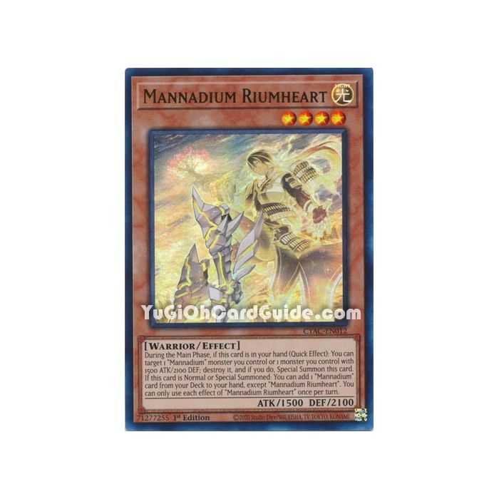 Mannadium Riumheart (Ultra Rare)