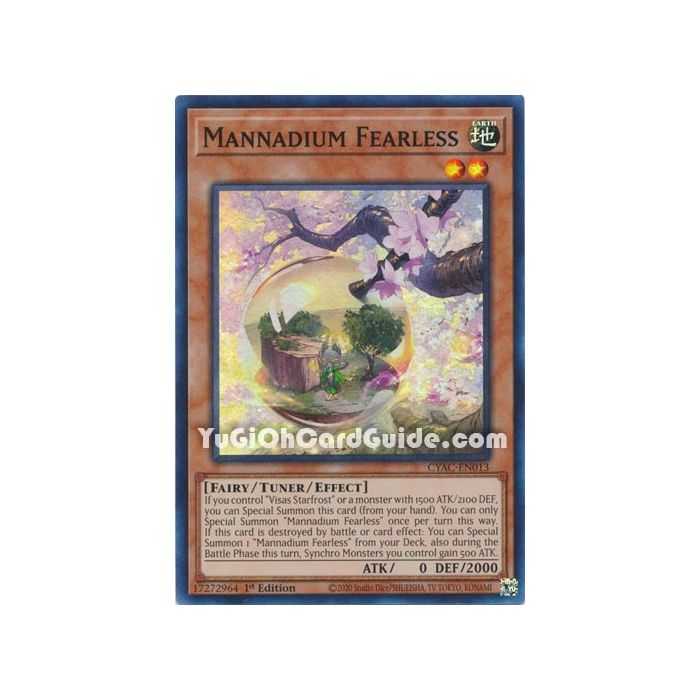 Mannadium Fearless (Super Rare)
