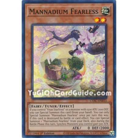 Mannadium Fearless (Super Rare)
