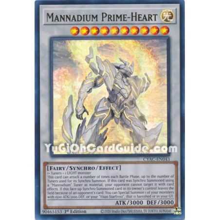 Mannadium Prime-Heart (Ultra Rare)