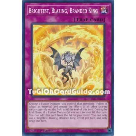 Brightest, Blazing, Branded King (Common)