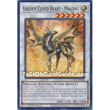 Golden Cloud Beast - Malong (Common)