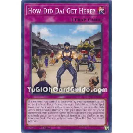 How Did Dai Get Here? (Common)