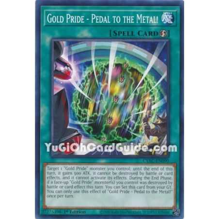 Gold Pride - Pedal to the Metal! (Common)