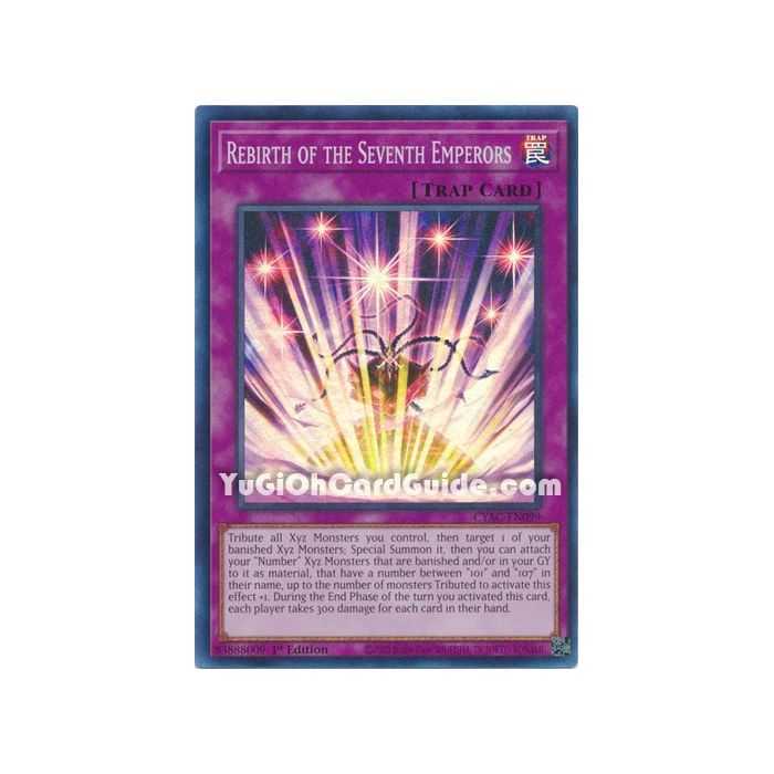 Rebirth of the Seventh Emperors (Super Rare)