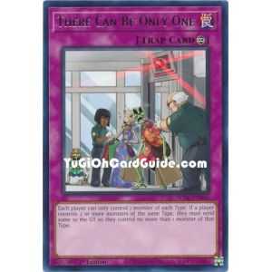 There Can Be Only One (Rare) – Wild Survivors | Carta YUGIOH en México