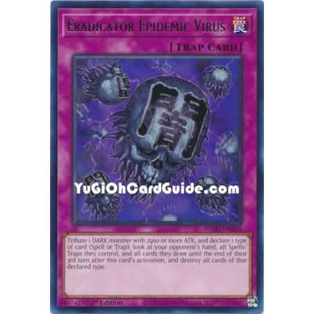 Eradicator Epidemic Virus (Rare) – Wild Survivors | Carta YUGIOH en México