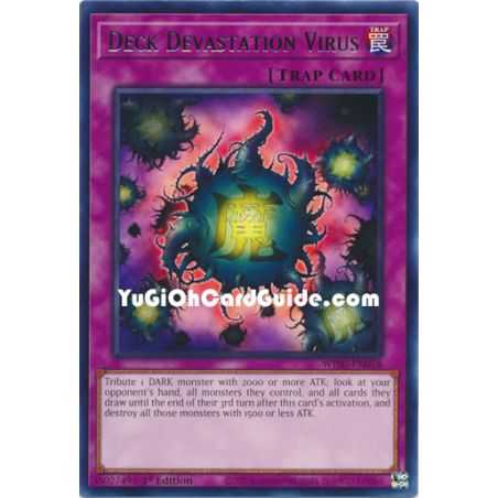 Deck Devastation Virus (Rare) – Wild Survivors | Carta YUGIOH en México