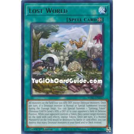Lost World (Rare) – Wild Survivors | Carta YUGIOH en México