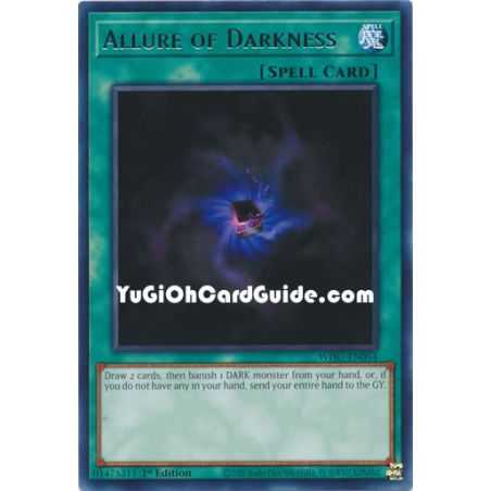 Allure of Darkness (Rare) – Wild Survivors | Carta YUGIOH en México