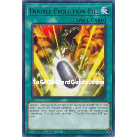 Double Evolution Pill (Rare) – Wild Survivors | Carta YUGIOH en México