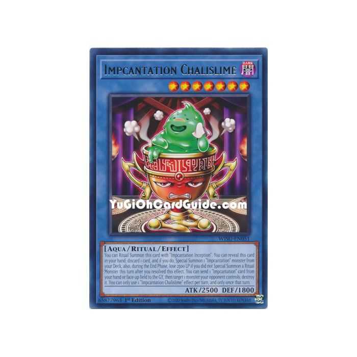 Impcantation Chalislime (Rare) – Wild Survivors | Carta YUGIOH en México