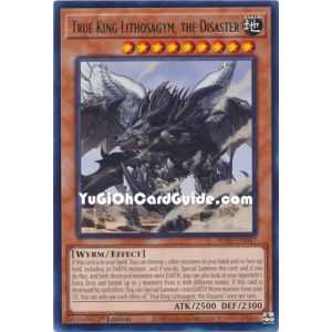 True King Lithosagym, the Disaster (Rare) – Wild Survivors | Carta YUGIOH en México