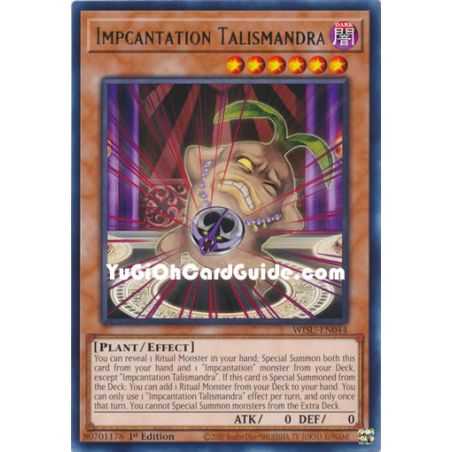 Impcantation Talismandra (Rare) – Wild Survivors | Carta YUGIOH en México