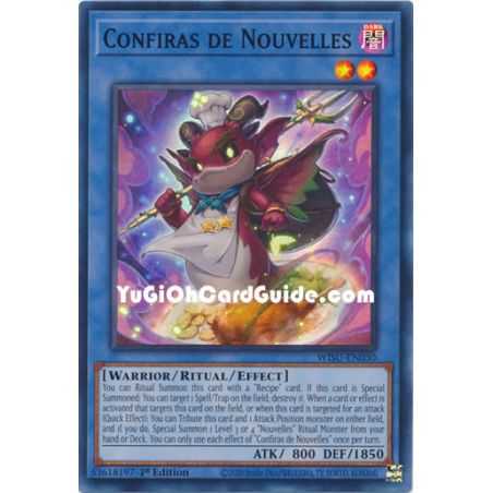 Confiras de Nouvelles (Super Rare) – Wild Survivors | Carta YUGIOH en México