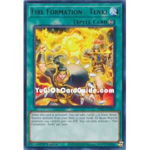 Fire Formation - Tenki (Rare) – Wild Survivors | Carta YUGIOH en México