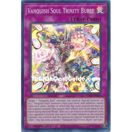 Vanquish Soul Trinity Burst (Super Rare) – Wild Survivors | Carta YUGIOH en México