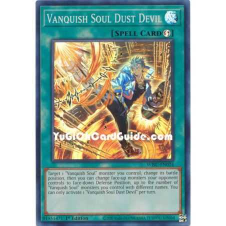Vanquish Soul Dust Devil (Super Rare) – Wild Survivors | Carta YUGIOH en México