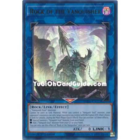 Rock of the Vanquisher (Ultra Rare) – Wild Survivors | Carta YUGIOH en México