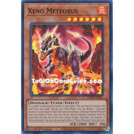 Xeno Meteorus (Super Rare) – Wild Survivors | Carta YUGIOH en México