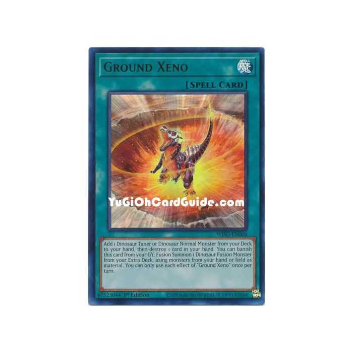 Ground Xeno (Ultra Rare) – Wild Survivors | Carta YUGIOH en México