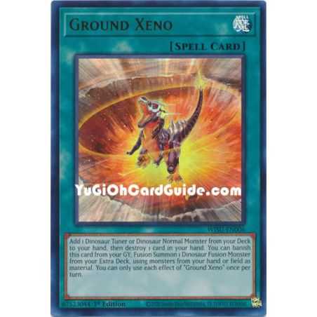 Ground Xeno (Ultra Rare) – Wild Survivors | Carta YUGIOH en México
