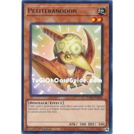 Petiteranodon (Rare) – Wild Survivors | Carta YUGIOH en México