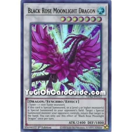 Black Rose Moonlight Dragon (Super Rare)