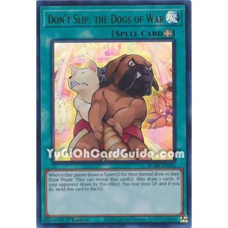 Don't Slip, the Dog of War (Ultra Rare)