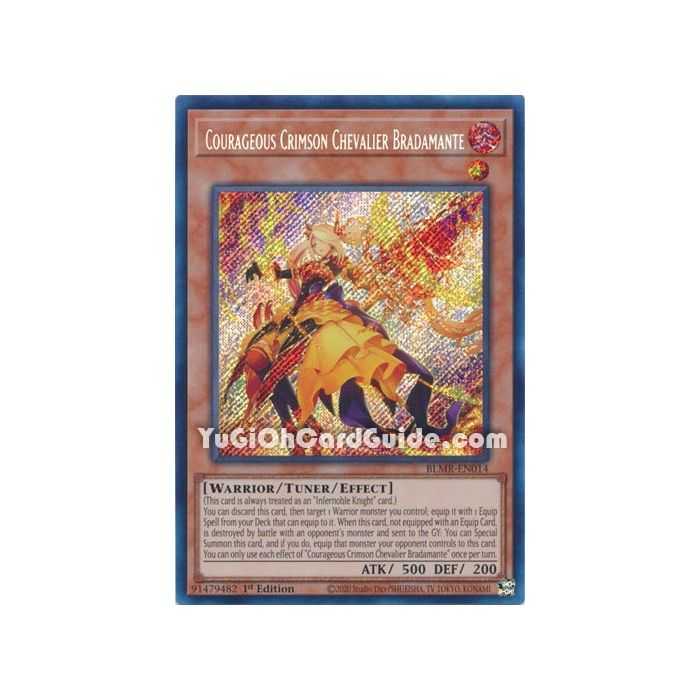 Courageous Crimson Chevalier Bradamante (Secret Rare)