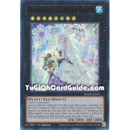 Teardrop the Rikka Queen (Collector's Rare) – Maze of Memories | Carta YUGIOH en México