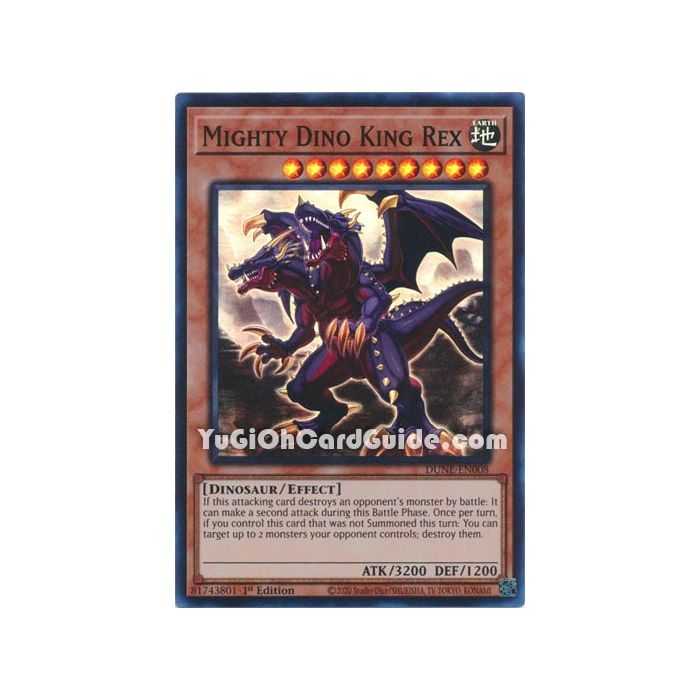 Mighty Dino King Rex (Super Rare)