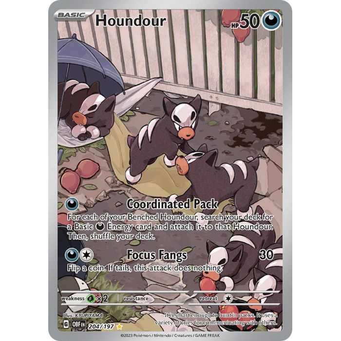Houndour (Illustration Rare)