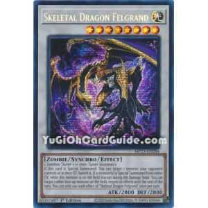 Skeletal Dragon Felgrand (Prismatic Secret Rare)