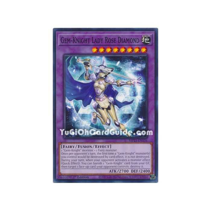 Gem-Knight Lady Rose Diamond (Common)