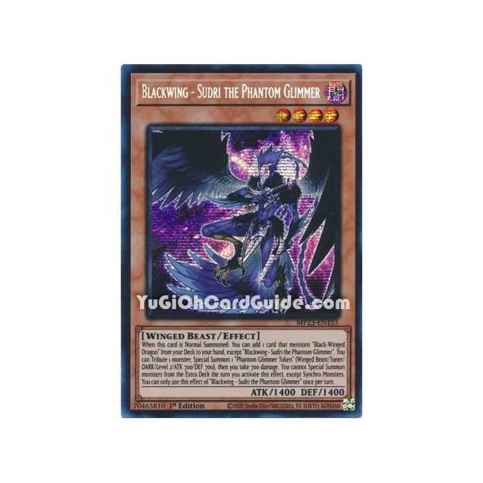 Blackwing - Sudri the Phantom Glimmer (Prismatic Secret Rare)