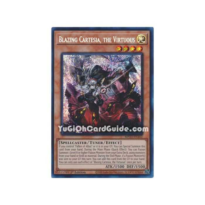 Blazing Cartesia, the Virtuous (Prismatic Secret Rare)