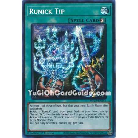 Runick Tip (Prismatic Secret Rare)