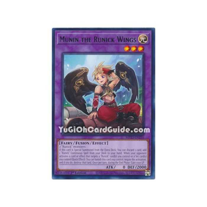 Munin the Runick Wings (Rare)